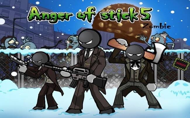 Anger of stick 5: Zombie mod apk 