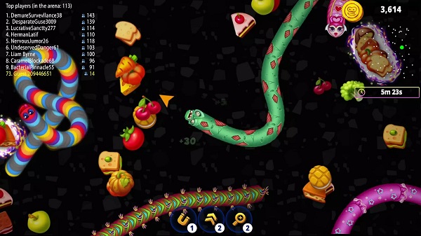 Worms Zone .io mod apk