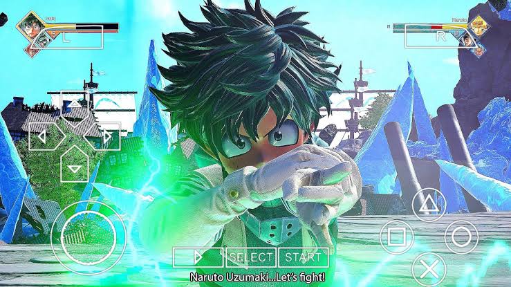 Jump Force PPSSPP + Textures for Android