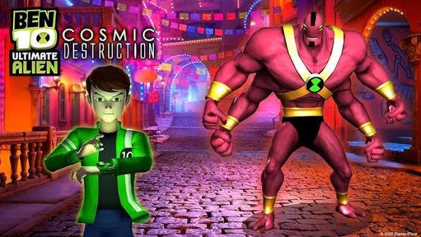 Ben 10 Ultimate Alien Cosmic Destruction PPSSPP (Compressed) apk